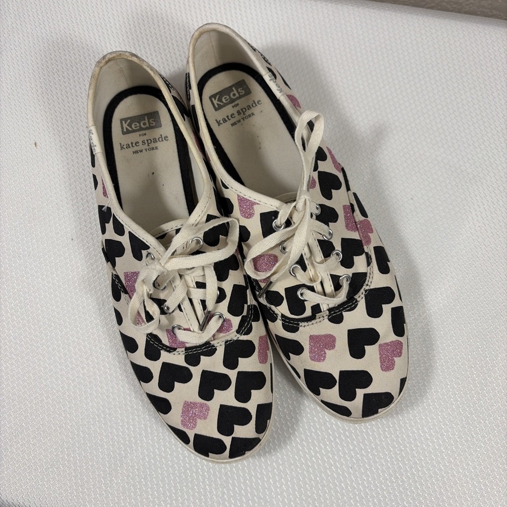 KEDS x KATE SPADE CHAMPION HEARTS Size 8.5‎ Women's Sneaker